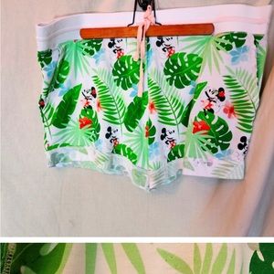 Disney Hula Hawaiian shorts (coordinating tee in my closet)